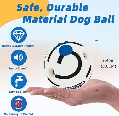 Glow in The Dark Dog Toys Ball, Interactive Dog Ball, Shaking - Image 4
