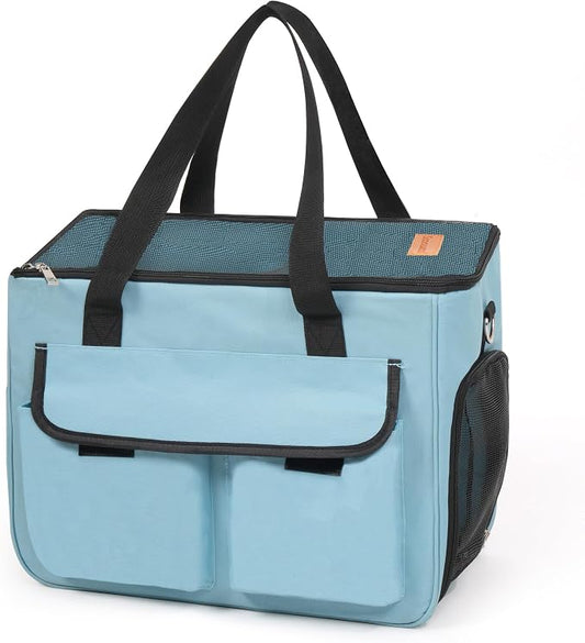 Cat & Dog Carrier for Pets Up to 15 Lbs, Airline Approved Soft-Sided by Unknown