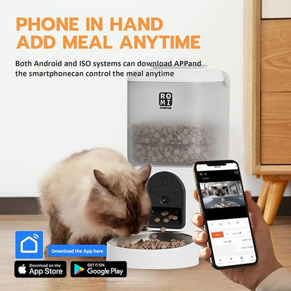 Romiromi 7L 2-in-1 Automatic Cat Feeder - Image 3