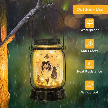 kyoryuger Sheltie Gifts for Women/Men Sheltie Solar Lanterns Dog Mom Birthday - Image 6
