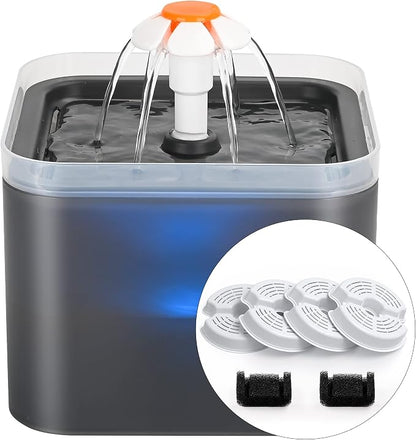 Cat Water Fountain 2 Liter : Cat Fountains by AONBOYPETLIFE