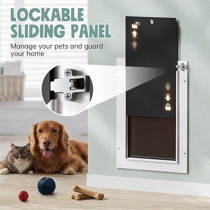 3-Flap Insulated Aluminum Doggy Door - Image 5