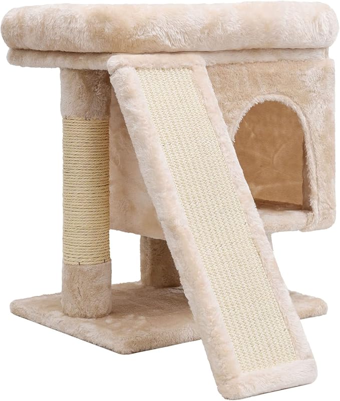SYANDLVY Small Cat Tree for Indoor Large Cats, Kittens Condo by SYANDLVY