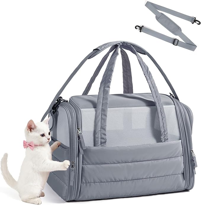 BAGSMART Cat Carrier: Soft-Sided Pet Carrier by BAGSMART