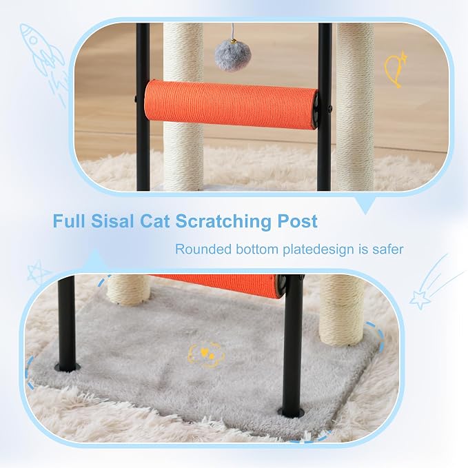 Hey-brother Cat Tree, Cat Scratching Posts - Image 8