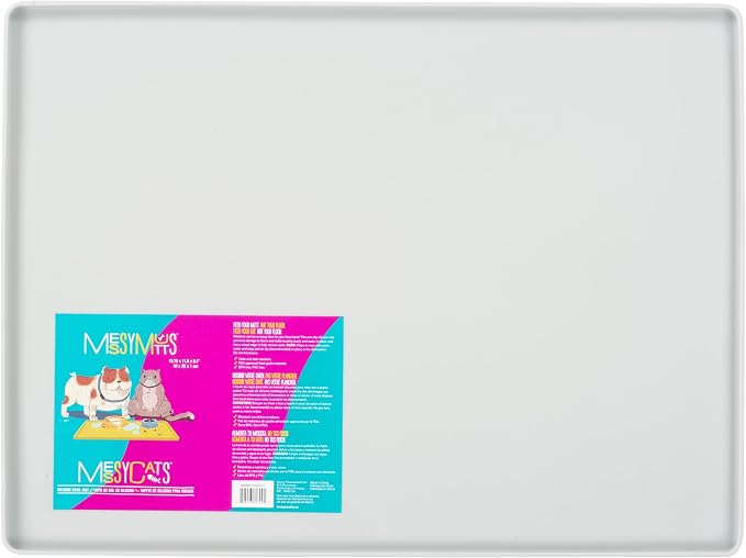 Messy Mutts & Cats Silicone Non-Slip Pet Bowl Mat - Image 2