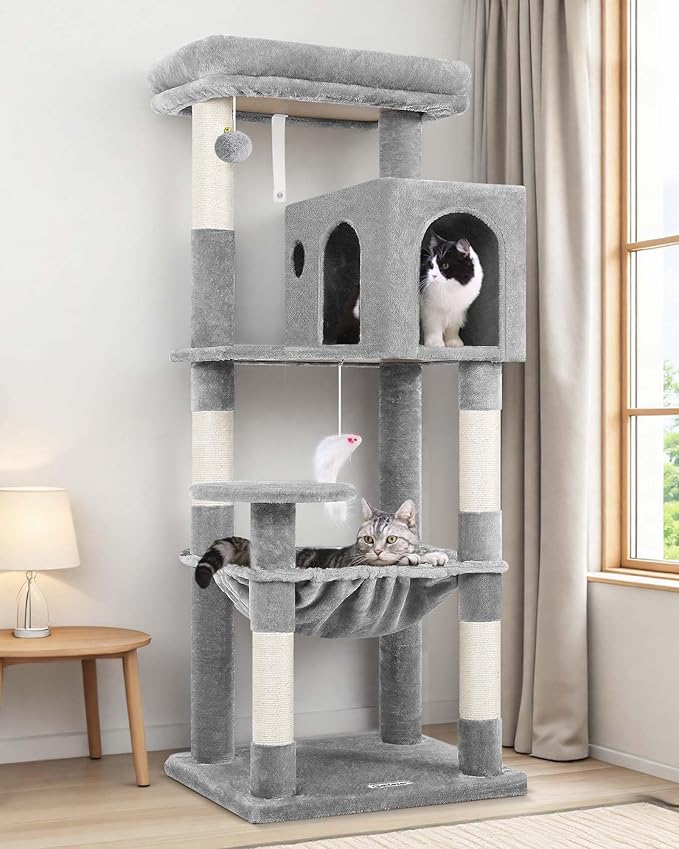 Globlazer Cat Tree Tower with Scratching Post by Globlazer