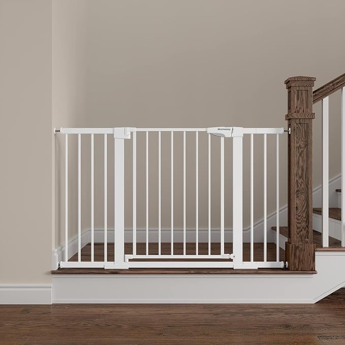Mumeasy Baby Gate Extra Wide, 29.5"- 51.5" Pressure Mounted Dog Gate by Mumeasy-FocusonBabyPetSafetyGate