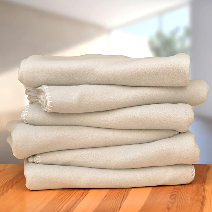Fleece Throw Blanket Bulk Fleece Blankets Solid Lightweight Warm Soft Cozy - Image 2