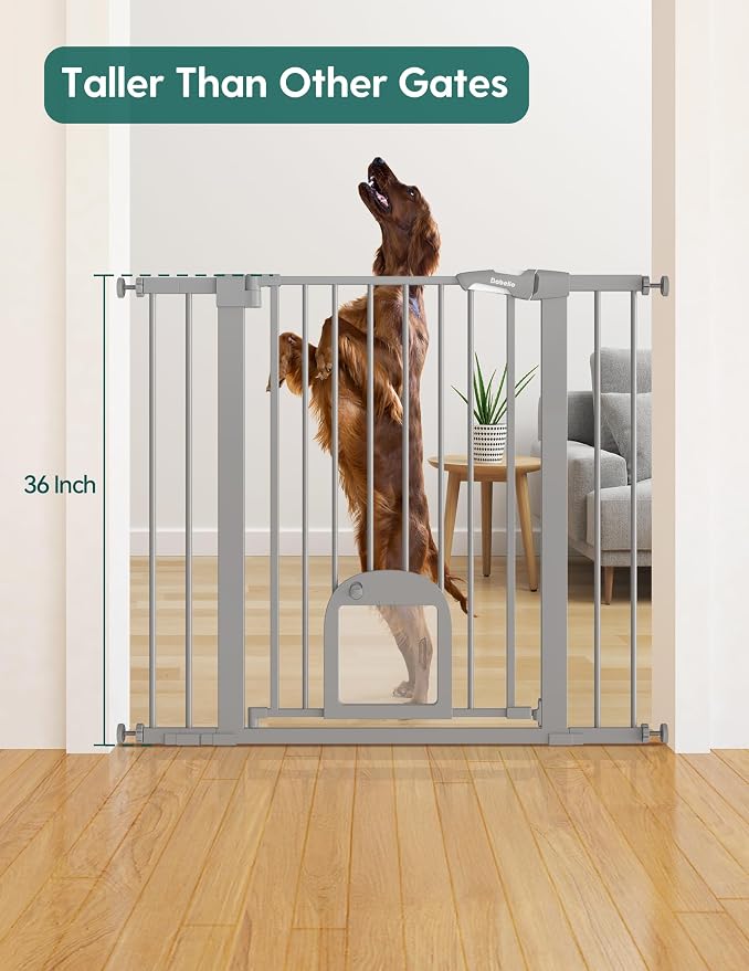 Babelio 36" Tall Upgraded Baby Gate - Image 2