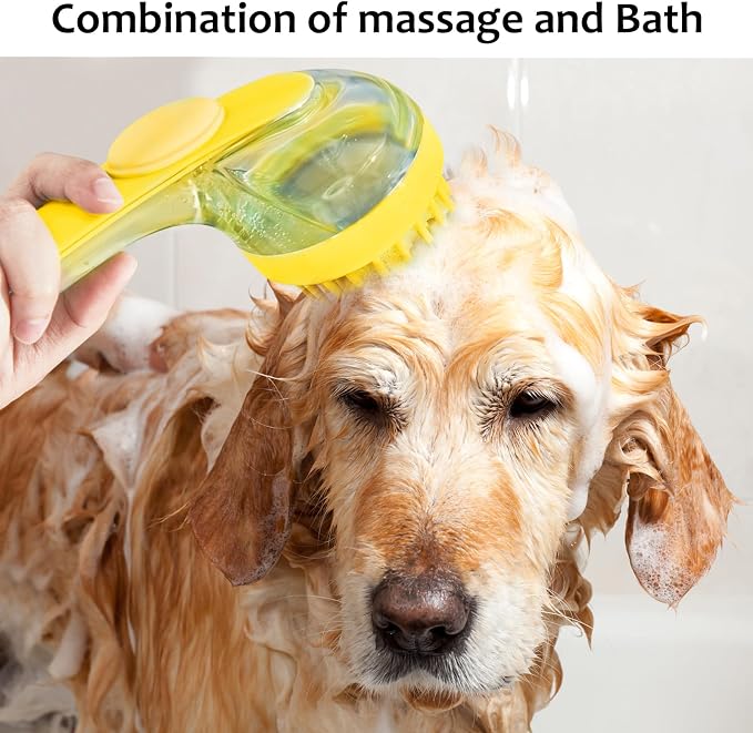 ELEGX Pet Grooming Bath Massage Brush - Image 2