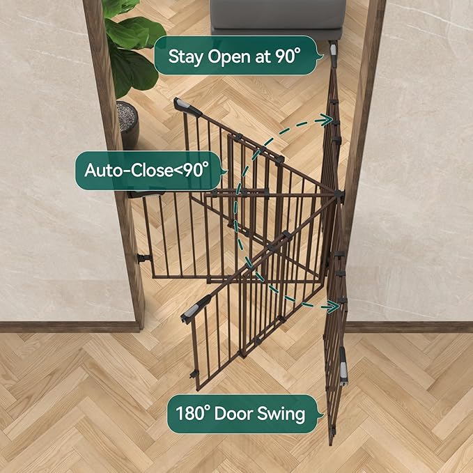 Babelio 34" Extra Tall Baby/Dog Gate - Image 5