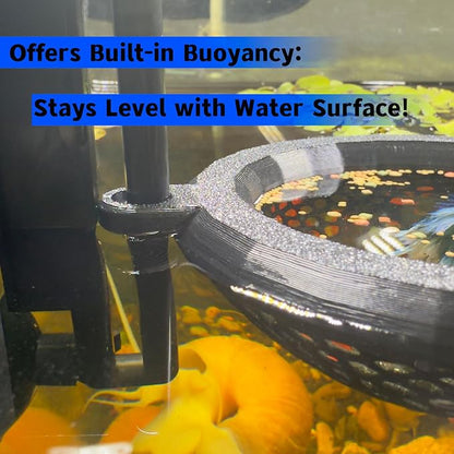 Fish Tank Floating Betta Hide，Betta or Shrimp Burrows and Hammock, Fish and - Image 2