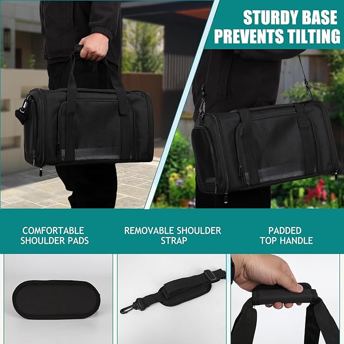 Top tasta Dog Cat Carrier Pet Carriers - Image 7