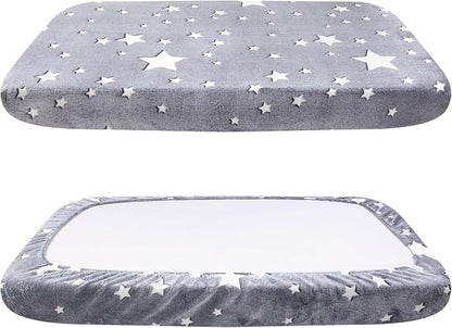 Flannel Waterproof Dog Bed Covers Replacement Washable, Elastic Edged Dog Bed - Image 4