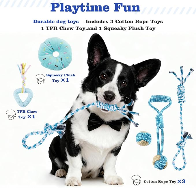 Puppy Supplies Starter Kit – Puppy Essentials and Dog Stuff Set - Image 5