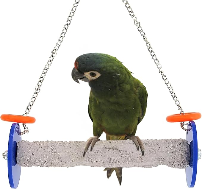 Sweet Feet and Beak Roll Bird Swing by Sweet+Feet+%26+Beak