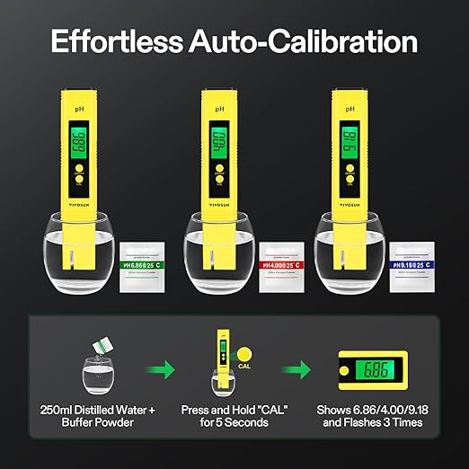VIVOSUN Digital pH Meter, 0.01pH High Accuracy Pen Type pH Tester - Image 4