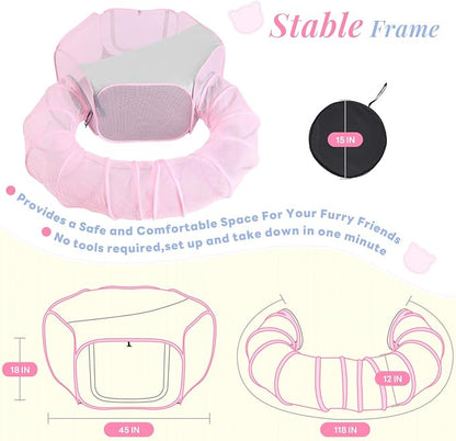 Outdoor Cat Enclosure, Portable Catio Playground - Image 5