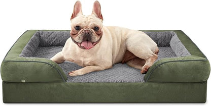 INVENHO Orthopedic Medium Dog Dogs, Egg-Crate Foam Dog Couch by INVENHO