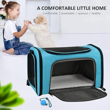 Henkelion Large Cat Carriers Dog Carrier Pet Carrier - Image 7
