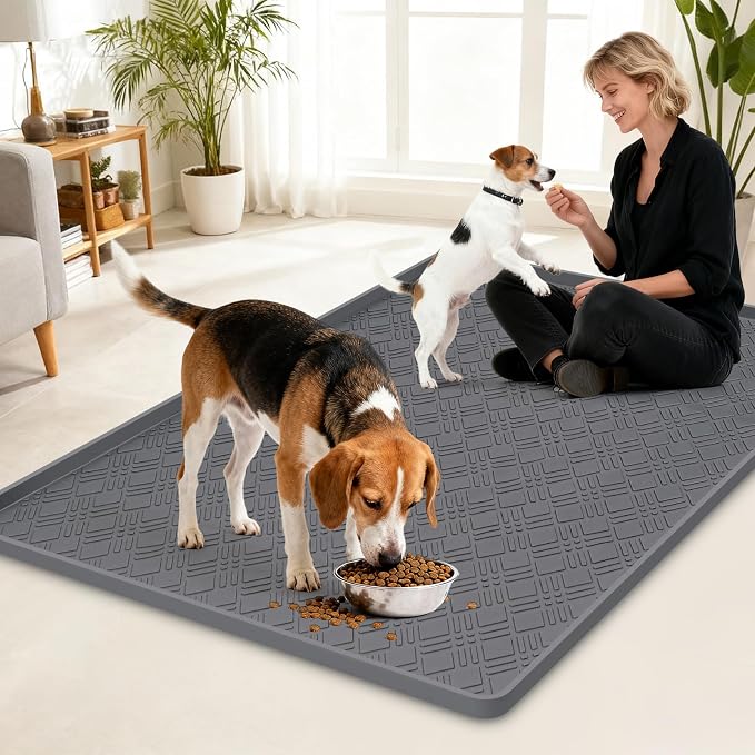 Lanstics Dog Food Mat, Floor Protection - Image 7