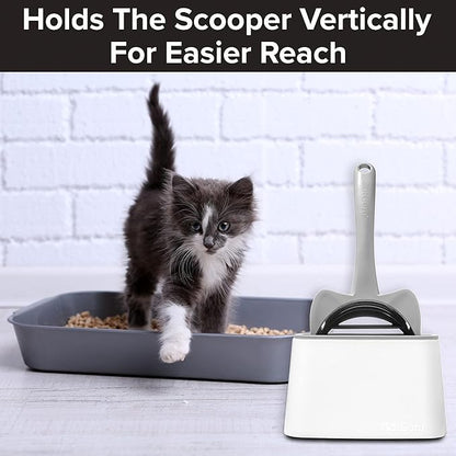 CatGuru Premium Cat Litter Scoop Holder – Heavy-Duty Scooper Storage Caddy - Image 6