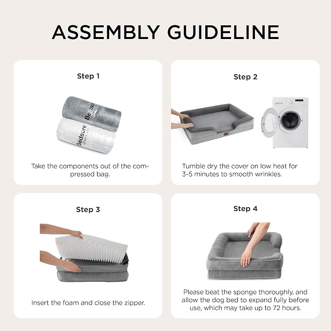 Bedsure Orthopedic Dog Beds for Small Dogs - Image 8