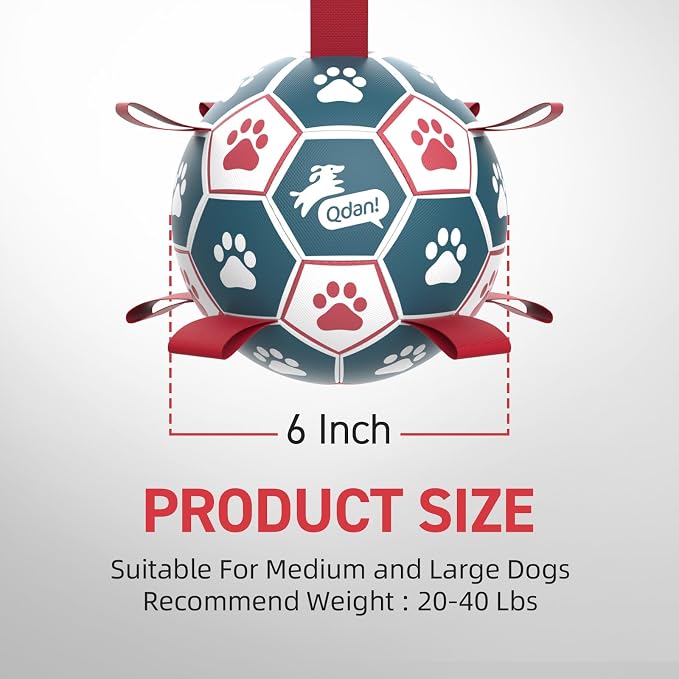 QDAN Dog Balls, World Cup Soccer Ball - Image 9