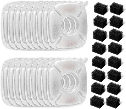 Brand 16 Pack Replacement Filters & 16 Pack Replacement Pre-Filter Sponges by Redoso