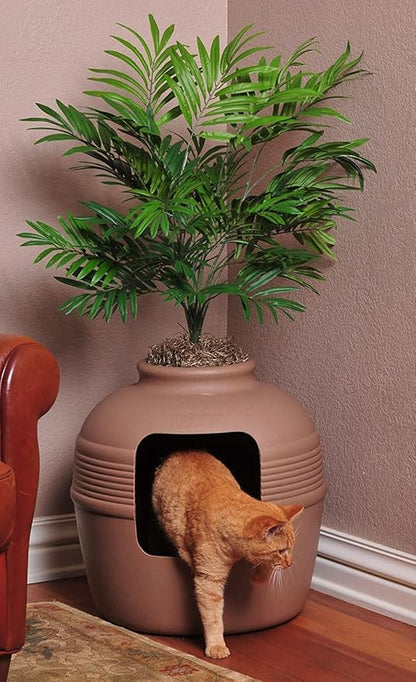 Good Pet Stuff Hidden Litter Box Planter, Decorative Cat Litter Enclosure - Image 13