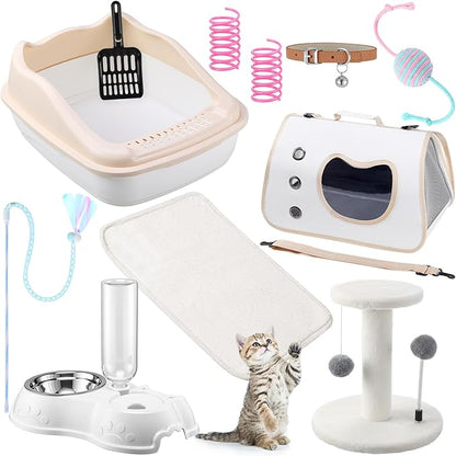 Eccliy Kitten Starter Kit, Pet Toy, Folding Carrier, Climbing Frame, Automatic by Eccliy