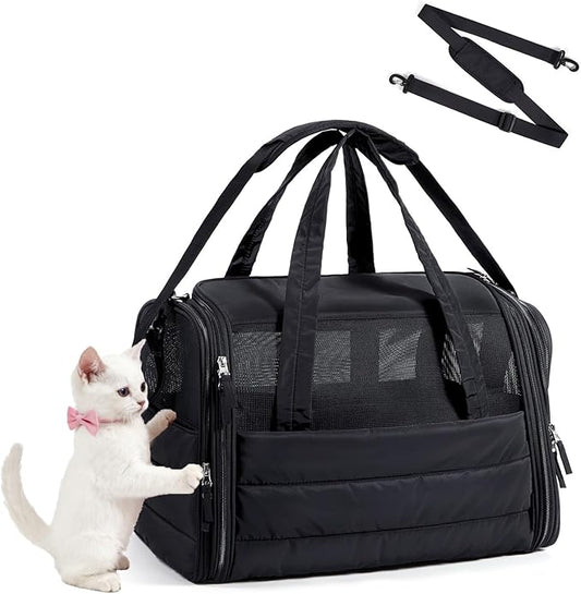 BAGSMART Cat Carrier: Soft-Sided Pet Carrier by BAGSMART