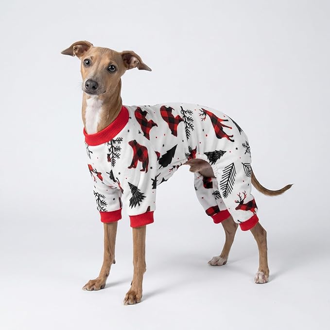 Fitwarm Reindeer Dog Christmas Pajamas, Winter Doggy Clothes - Image 4