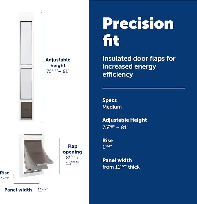 PetSafe Extreme Weather Sliding Glass Pet Door - Image 3