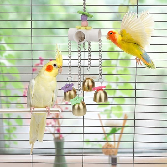 Bird Parrot Bells Toy with Sweet Sound - Image 2