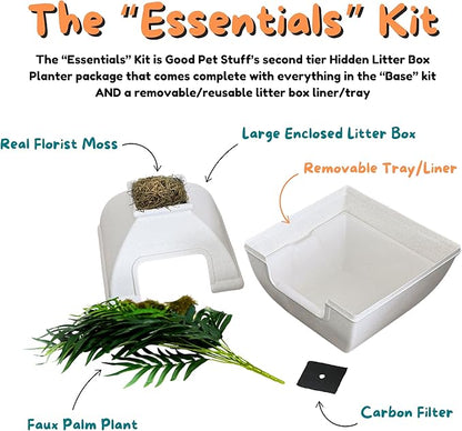 Good Pet Stuff Hidden Litter Box Planter, Decorative Cat Litter Enclosure - Image 7
