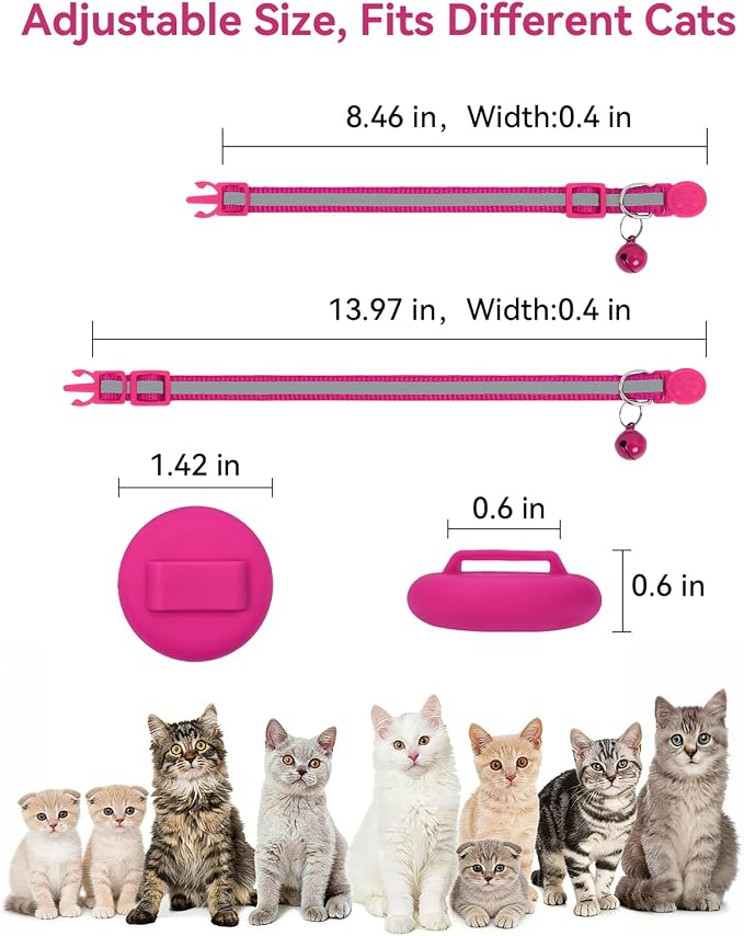 Joytale AirTag Cat Collar 2 Pack - Image 6