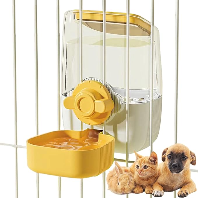 35oz Rabbit Water Bottle, Pet Hanging Automatic Water Dispenser by RMNHPTK