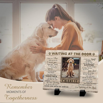Personalized Dog Memorial Stone Plaque - Image 5