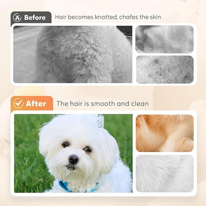 Pet Bath Brush, 2025 New 2 in 1 Dog Bath Brush - Image 5