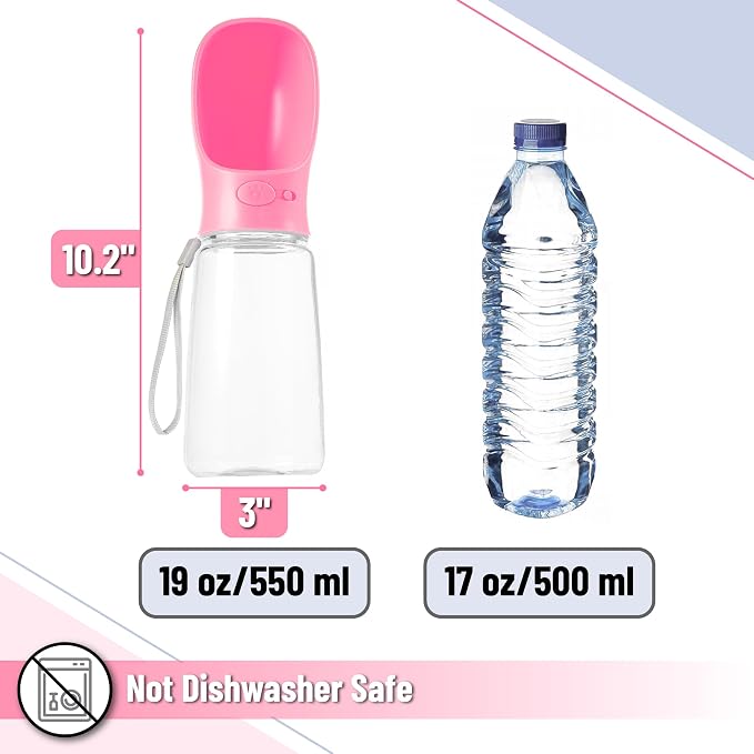 Mr. Pen Portable Dog Water Bottle - 19 oz - Image 3