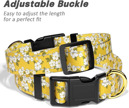 Reflective Dog Collar for Extra Small Dogs, Cute Flower Theme Adjustable - Image 6