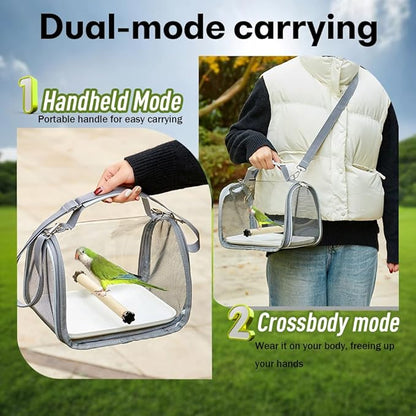 Portable Bird Travel Carrier - Image 5