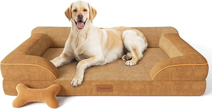 Jumbo Dog Bed for Extra Large Dogs, Orthopedic Dog Bed by CWAWZ