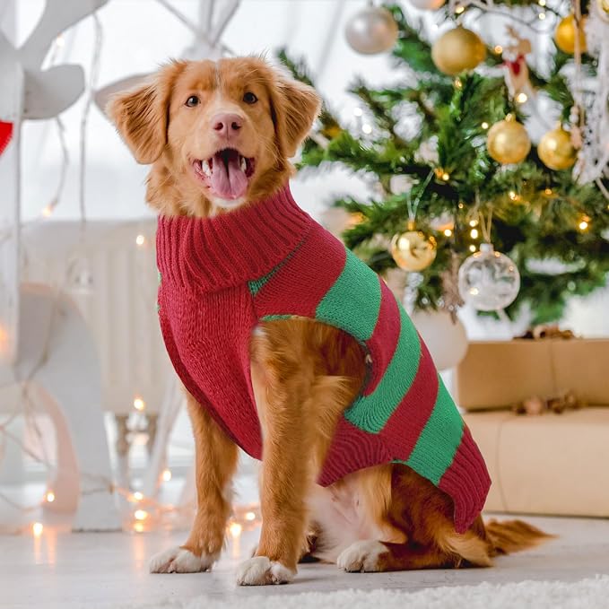Dog Cat Christmas Sweater Boy Girl Ugly Reindeer Xmas Pet Clothes Holiday Puppy - Image 3