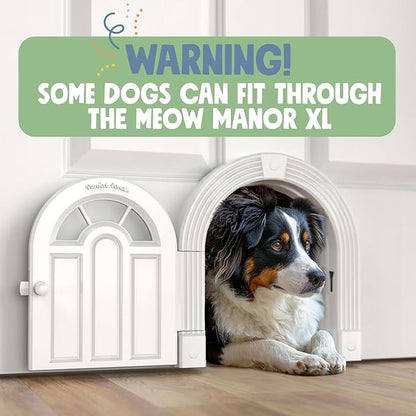 Purrfect Portal Meow Manor® XL Interior Cat Door, No-Flap Pet Door - Image 5