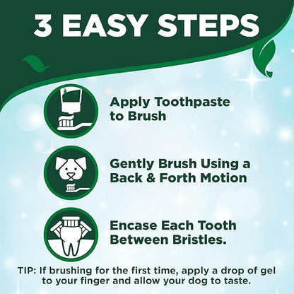 Vet's Best Dog Toothpaste & Toothbrush Kit - Image 5