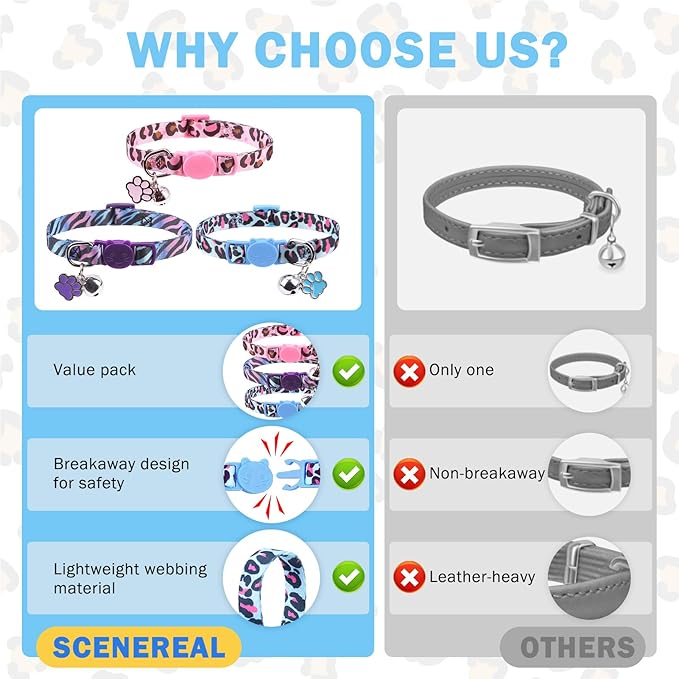 SCENEREAL Breakaway Cat Collar - Image 4