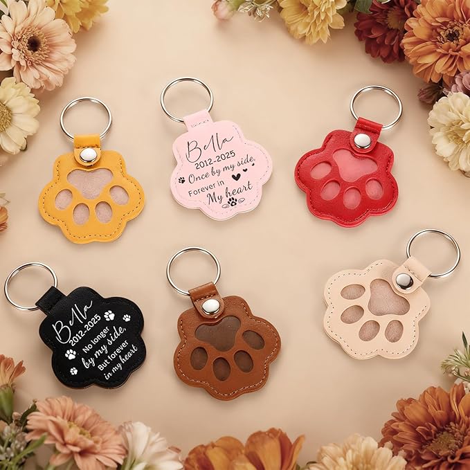 Eunigem Personalized Pet Hair Keychain - Image 5